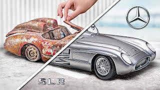 Abandoned Mercedes Benz 300SLR | Rare Model Car Customization and Rebuild