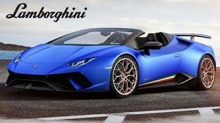 Supercar Lamborghini Huracan Spyder / 2018