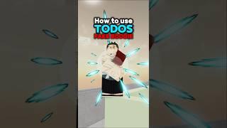 How to Use Todo's Fake Boogie #jujutsushenanigans #roblox #foryou #shenanigans #jjk #jjs #anime