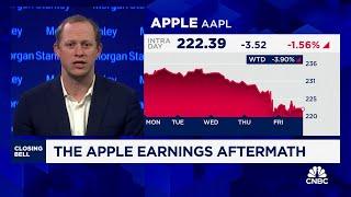 Apple's stock will be range-bound through year-end, says Morgan Stanley's Erik Woodring