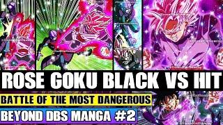 Beyond Dragon Ball Super Super Saiyan Rose Goku Black Vs Hit Ensues! A Dangerous Tactic Applied