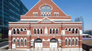 The Ryman Auditorium in Nashville, Tennessee