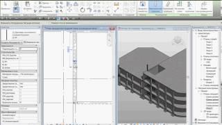 Добавление конструктивных элементов  в архитектурную модель в Autodesk Revit Structure 2013