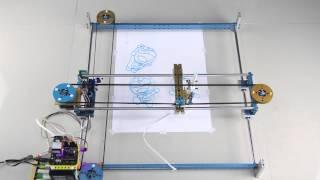 Makeblock Drawing Robot: XY Plotter to Draw Freely on Paper