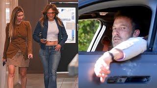 Jennifer Lopez & Ben Affleck's Reunion At LA Office