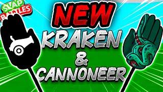 NEW KRAKEN Glove ‍& CANNONEER Glove in Slap Battles - Roblox