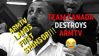 armwrestling Team Canada destroys ARMTV! (sponsored by Molson Canadian Beer)