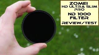 Zomei HD Ultra Slim Pro ND1000 filter: Review & Test