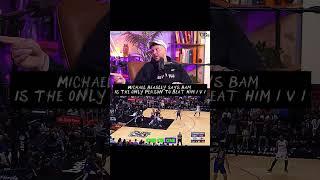 Michael Beasley Says Bam Adebayo Is The Only Person To Beat Him #michaelbeasley #bamadebayo #fyp