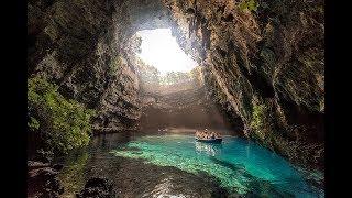 Kefalonia Greece | Melissani Cave | HD