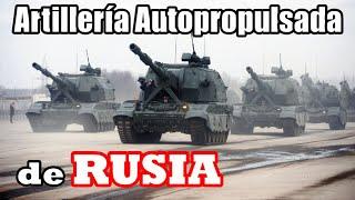 Top 10 Artillería Autopropulsada Ruso/Soviético.