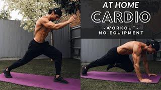 CARDIO WORKOUT AT HOME | Fat Burning | No Equipment | Rowan Row