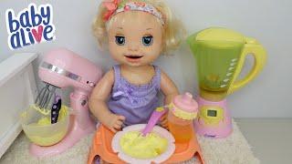 Feeding Baby Alive Hayley Soup  baby alive videos