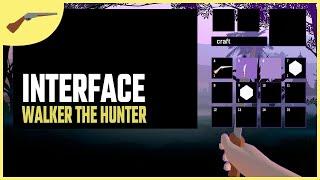 basic interface design in walker the hunter