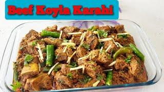 Beef Koyla Karahi | Smoky Restaurant Style  Beef Karahi | Beef Karahi  #beefkarahibnanykatarika