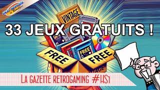 La gazette du retrogaming Hors série N°1 (33 jeux gratuits !)