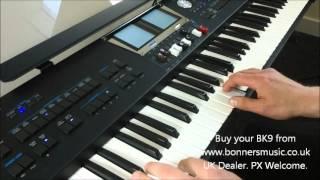 Roland BK9 Demonstration - Synth Pad & Style