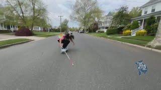 Anthony Ferraro: Meet the blind man inspiring others with skateboarding adventures