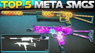 *NEW* TOP 5 META SMG LOADOUTS after UPDATE! (Warzone Meta Loadouts) BO6