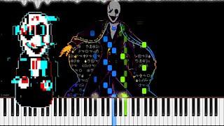 Undertale� // Dark, Darker, Yet Darker | LyricWulf Piano Tutorial on Synthesia