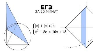 #93. РЕАЛЬНЫЙ ВАРИАНТ ЕГЭ ПО МАТЕМАТИКЕ ЗА 23 МИНУТЫ!