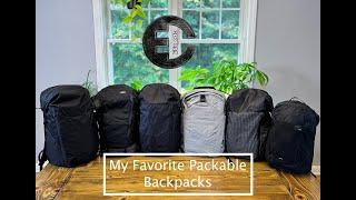 Best Packable Backpacks | My Recommended Packable Backpacks | Lightweight Travel Daypacks