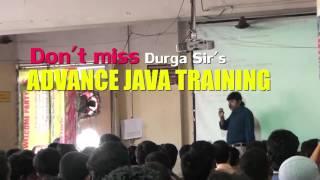 TO GET FULL CONFIDENCE, LEARN ADV.JAVA From DURGA Sir Only