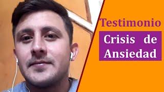 Testimonio de trastorno de ANSIEDAD, ataques de PÁNICO