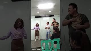 Noly vloger people join to dance