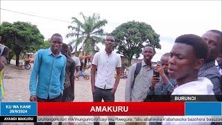 AMAKURU KURI BETV KU WA 26/9/2024