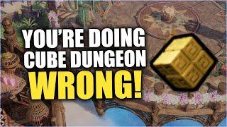 The best way to do Cube Dungeons!