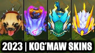 ALL KOG'MAW SKINS SPOTLIGHT 2023 | League of Legends