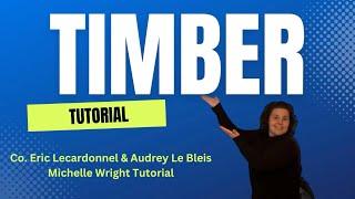 Timber line Dance Tutorial intermediate choreography by Eric Lecardonnel & Audrey Le Bleis