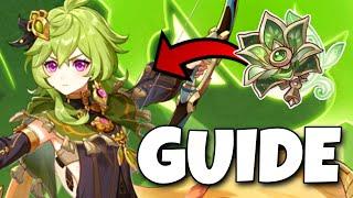 GUIDE BUILD COLLEI Genshin impact fr ! Un support dendro incroyable ! (Artefact , armes )