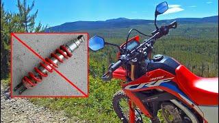 K-Tech Shock First Dirt Ride Impressions CRF300L