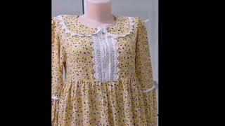 Келин кизлар учун куйлак бичиб тикамиз Шьём платье 48 размер Sewing a valan dress