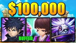 Stealing My Friend's $100,000 Account For The Dark Megumi & Woonsa Showcase! | Summoners War