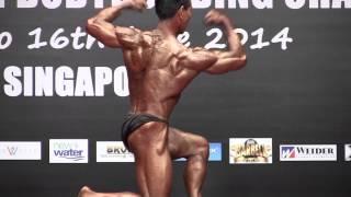 WBPF SEA 2014 (Men's Bodybuilding) - Vincent Ng (Singapore)