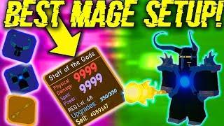 THE BEST MAGE SETUP IN DUNGEON! *OP* (ROBLOX DUNGEON QUEST)