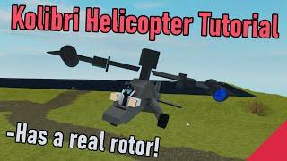 Kolibri Helicopter Tutorial | Plane Crazy