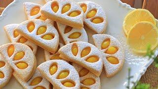 No mold! EVERYONE CAN MAKE IT EASILY‼️ LEMON SANDWICH COOKIES Recipe