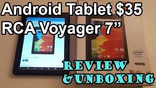 Cheap Android tablet that works - RCA Voyager 7 - review and unboxing