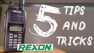 5 useful tips and tricks  | Rexon Aviation Radio / Transceiver