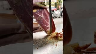 Paper-Thin Sliced Ham, Hand-Cut by a Master #foodie #craftsmanship #craftsman