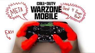 How to use the 4-Finger Claw HUD Settings for Warzone Mobile! (Explained)