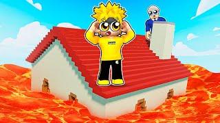 Lavlardan Kaçış!Roblox The Floor Is LAVA!