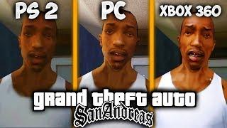 Сравнение графики в GTA: San Andreas [PC vs XBOX 360 vs PS2]