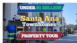 Santa Ana Property Tour: New Construction Townhomes #newconstruction #townhouse #propertytour