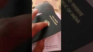 New E-chip Passport, India