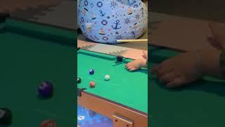 kid playing pool game ... #trending #youtubeshorts #shorts #travel #volg #belagavi #raichur #work